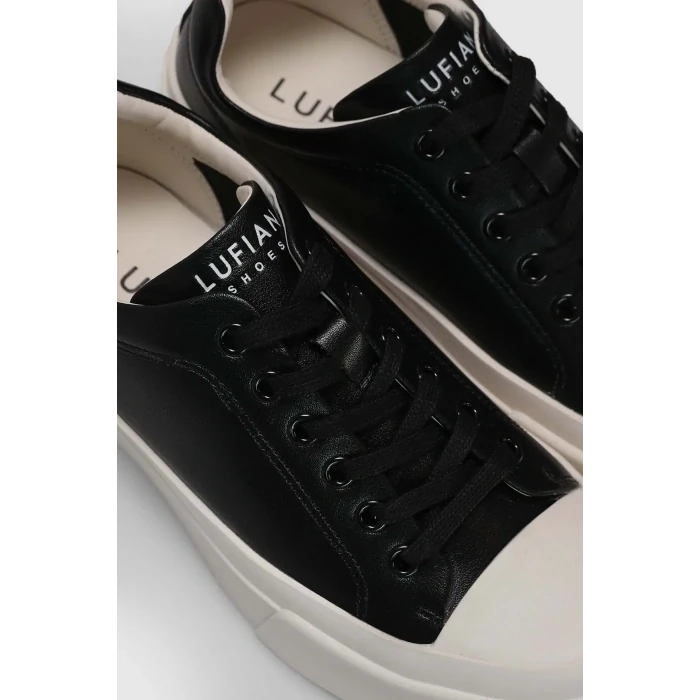 lufian mia Kadın sıyah sneaker ayakkabı 1212300038 Siyah