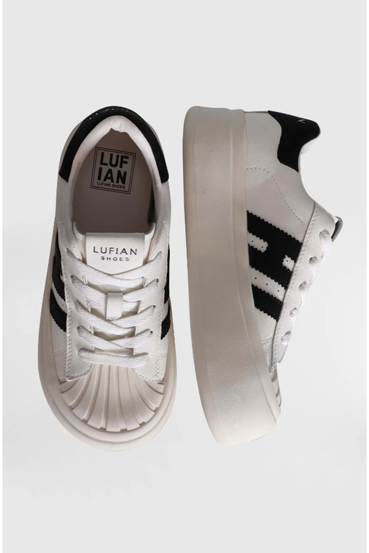 121230009 Amanda Unisex Sneaker Ayakkabı Beyaz mint