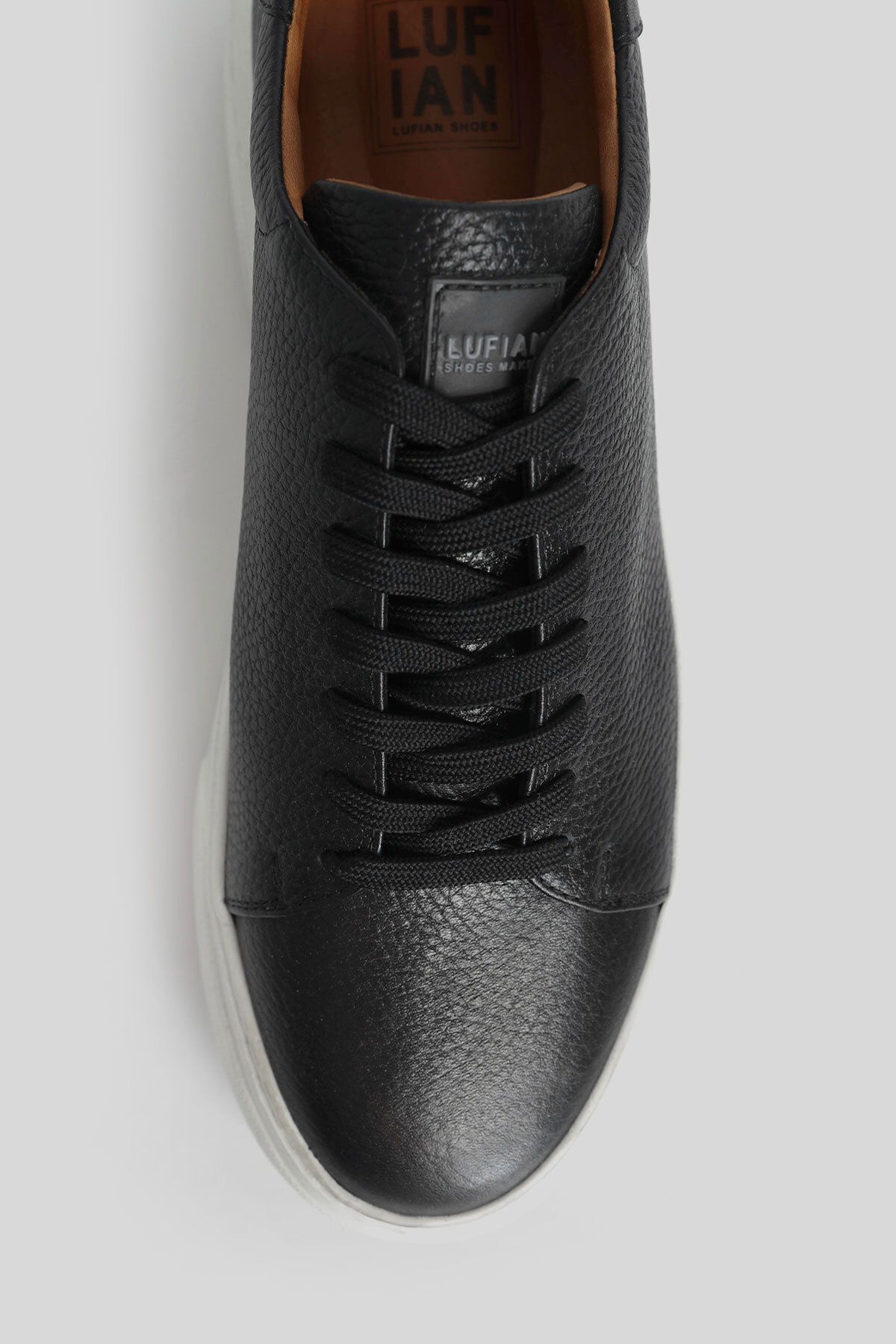 Tommy Erkek Deri Sneaker Ayakkabı Siyah 11223022 Siyah